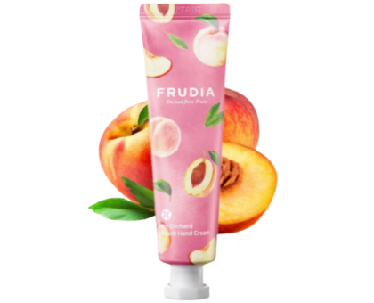 Крем для рук Frudia c персиком - Squeeze therapy peach hand cream, 30г