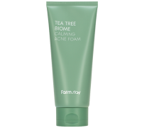 Успокаивающая пенка Farm Stay Tea Tree Biome Calming Acne Foam, 180 мл.