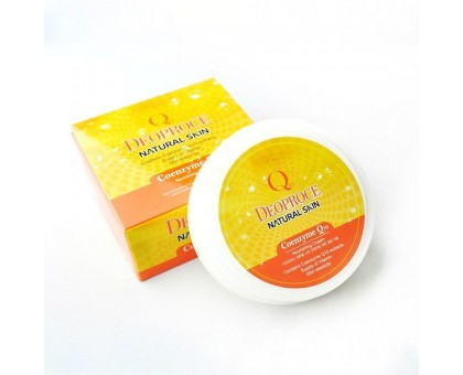 Крем для лица и тела с коэнзим q10 Deoproce Natural Skin Coenzyme Q10 Nourishing Cream 100 мл