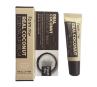 Восстанавливающий бальзам для губ с кокосом  FarmStay Real Essential Lip Balm COCONUT, 10 мл