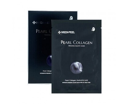 Тканевая маска с антиоксидантами, коллагеном и жемчугом Medi-Peel  Pearl Collagen Firming Glow Mask
